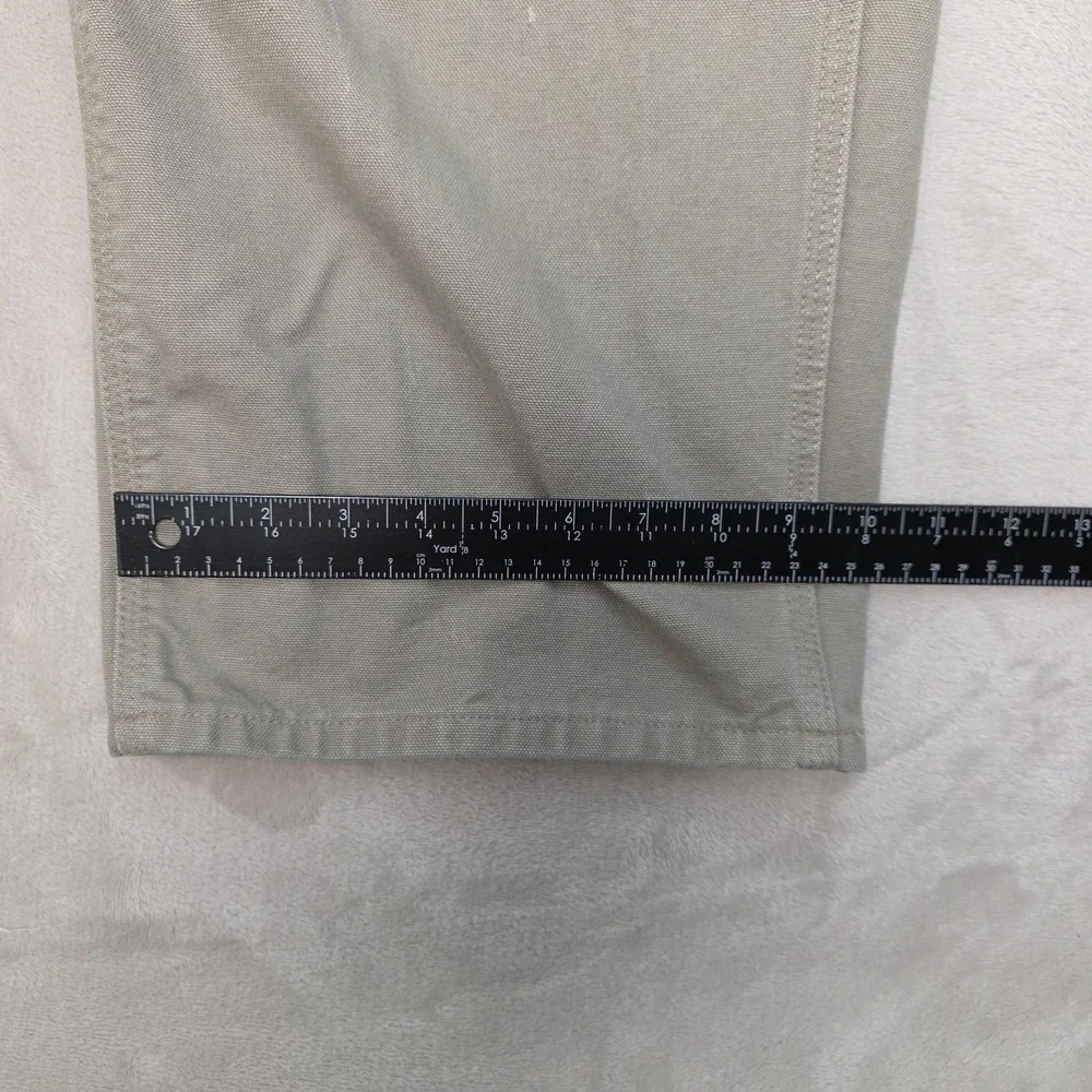 Carhartt‎ Pants Mens 44x30 Tan B11 Loose Original Fit Canvas Workwear Dungaree
